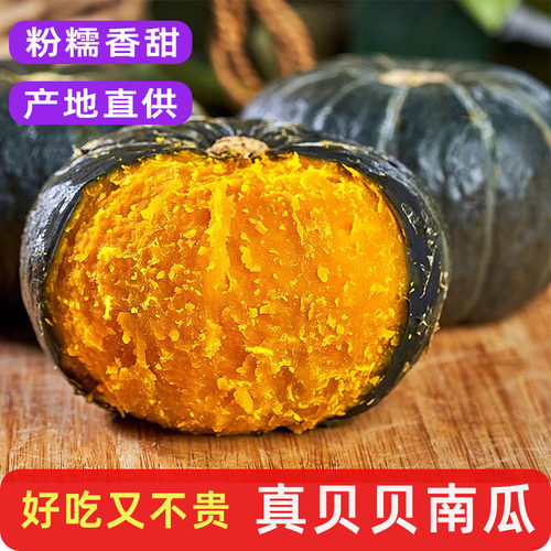 真贝贝南瓜宝宝辅食粉糯香甜蔬菜