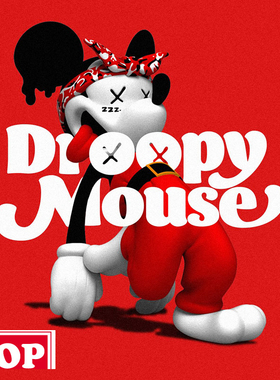 【TOP】MIGHTY JAXX DROOPY MOUSE BY POOL 萎靡不振鼠潮玩礼品