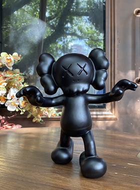 KawsFinal Days伸手积木熊摆件网红潮玩客厅桌面家居装饰生日礼物