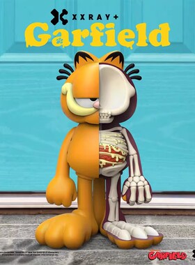 【TOP】现货MIGHTY JAXX XXRAY Plus Garfield加菲猫 解剖版