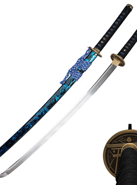 纯铜刀簇弹簧钢弯曲90度不变形日本武士刃打刀龙泉刀剑武术未开刃