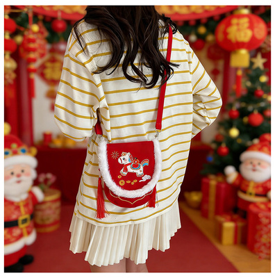 马年压岁钱包新年包儿童