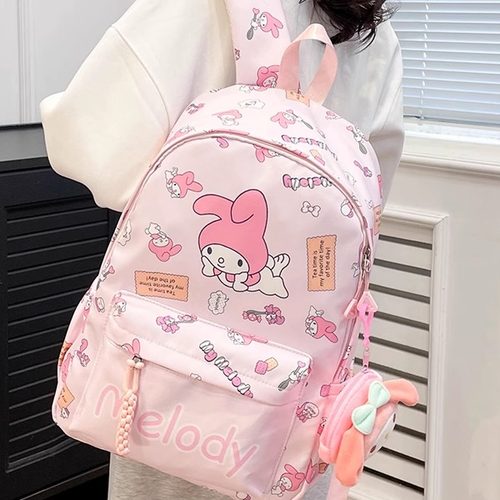 中小学生书包轻便卡通双肩包印花