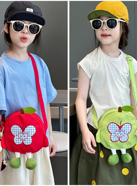 儿童包包女童新年红色包卡通可爱洋气女孩公主出游压岁钱拜年小包