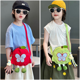 儿童包包女童新年红色包卡通可爱洋气女孩公主出游压岁钱拜年小包