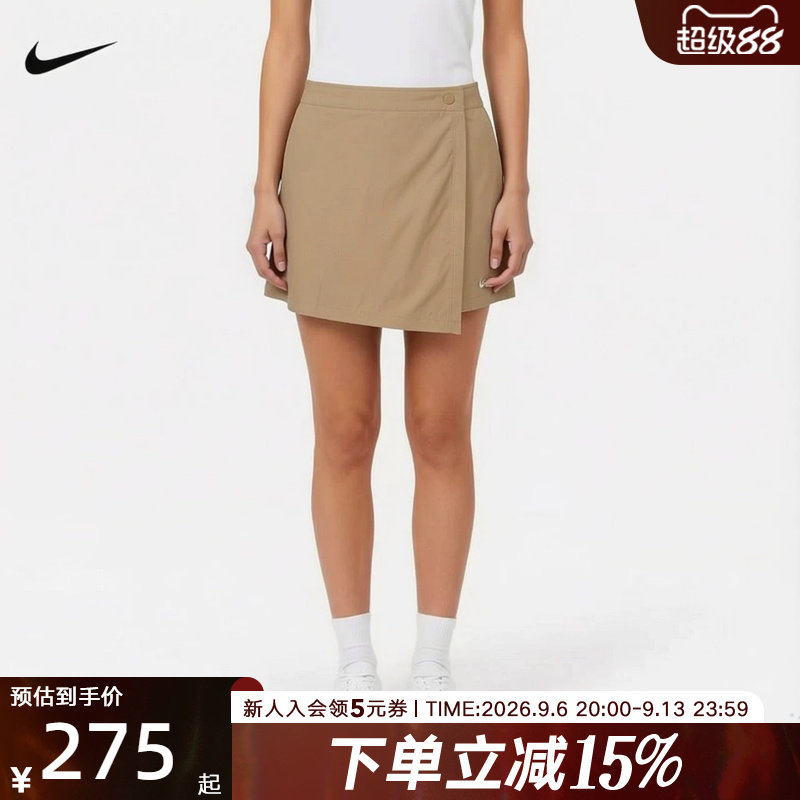 NIKE耐克夏季新款女子运动休闲A字半身裙时尚短裤裙裤 IR1649-297