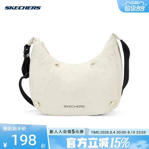 Skechers斯凯奇26夏新款男女包舒适运动系列单肩斜挎包 P226U021