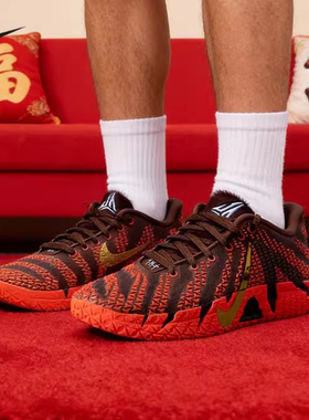 耐克运动鞋Nike Ja 3 莫兰特马年新年款红色篮球鞋IB4776 IB6509