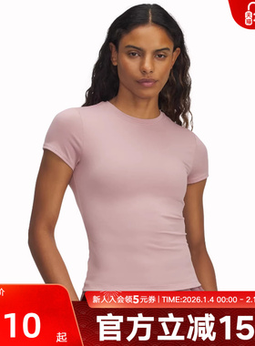 UA安德玛秋冬季女子Meridian柔感系列训练运动短袖T恤6000341-673