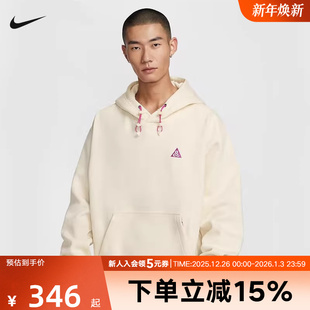 113 IM9347 Nike耐克ACG男子卫衣新款 户外休闲印花连帽运动套头衫