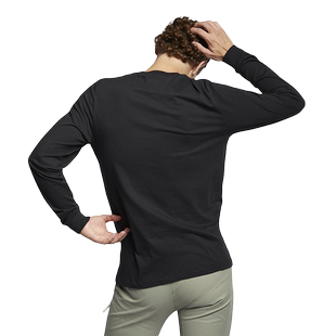 NIKE耐克长袖T恤男子秋冬季新款薄款运动服黑色套头衫 AR5194-010