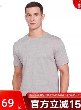 Nike耐克短袖男秋季跑步训练休闲透气圆领灰色运动T恤CZ6367-063