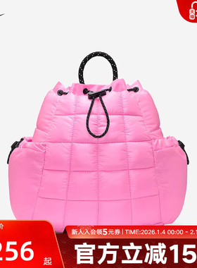 Nike耐克女包冬新款运动小包轻盈便携手铃包双肩背包HQ6693-606