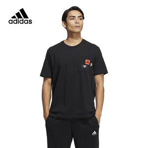 Adidas阿迪达斯男子运动短袖t恤