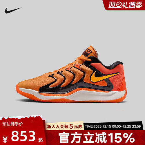 nike耐克男子场上实战鞋KD17 EP杜兰特17代缓震篮球鞋 FJ9488-800
