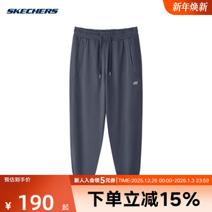 L125M068 Skechers斯凯奇25春长裤 卫裤 束脚裤 026R 男女休闲运动裤