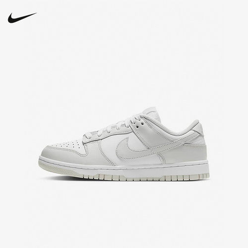 NIKE耐克DUNK LOW灰白色女鞋运动鞋复古低帮休闲滑板鞋DD1503-103