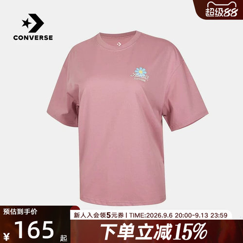Converse匡威2026夏女士运动休闲潮流时尚百搭短袖T恤 WCJ772-PCG