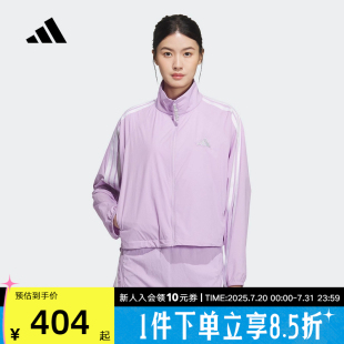 adidas阿迪達(dá)斯秋季 KC0182 女子涼感梭織運(yùn)動(dòng)休閑夾克外套短款 新款