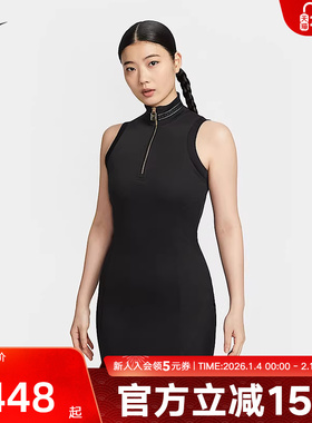Nike耐克女裙NAOMI OSAKA大坂直美系列无袖长裙连衣裙HJ0537-010
