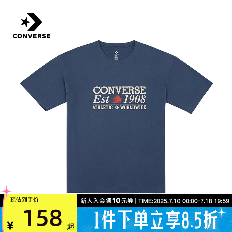 Converse匡威夏新款男子运动T恤