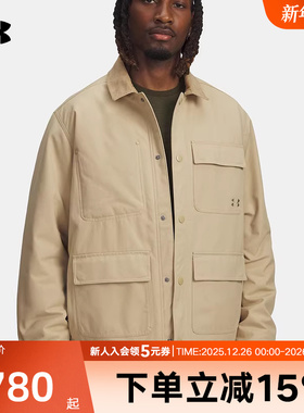 安德玛夹克男士秋冬Expanse Utility运动休闲夹棉外套6000882-234