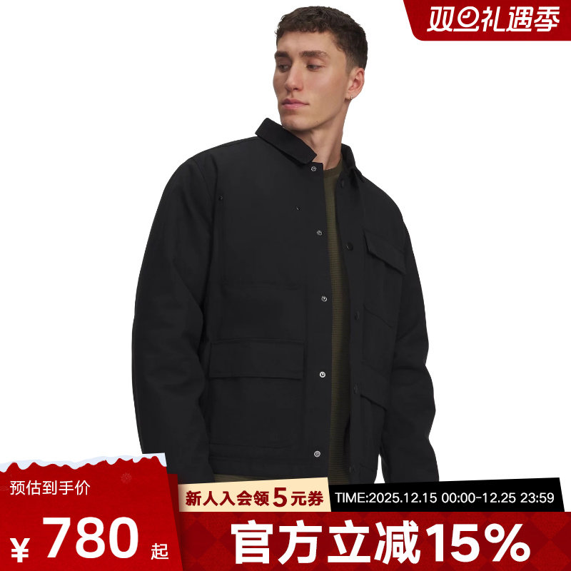 安德玛秋冬男士Expanse Utility运动休闲翻领夹克外套6000882-001 - 封面