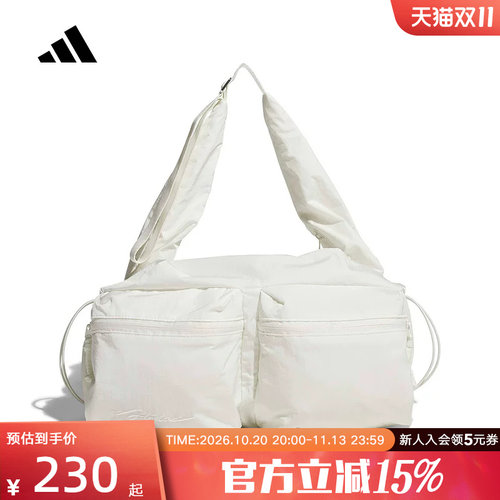 adidas阿迪达斯旅行出游收纳运动单肩手提挎包春女斜挎包 KS5223