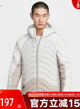 Nike耐克男子ACG棉服P棉连帽防风保暖夹克运动休闲外套HJ3736-0