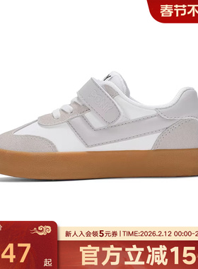 PONY波尼男女童鞋秋新款缓震轻便舒适休闲运动鞋241K1BR07LG