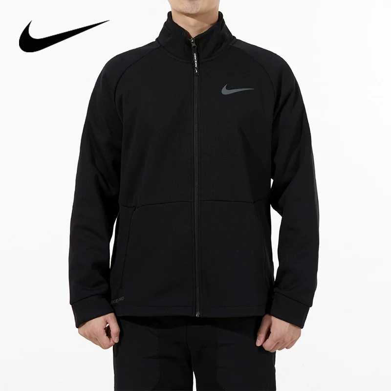 Мужская куртка Nike PRO THERMA-FIT спортивная куртка с высоким воротом DM5941-010