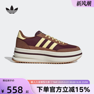 adidas阿迪達斯三葉草25秋女SL 厚底運動鞋 「T頭鞋 」JQ6420 72經典