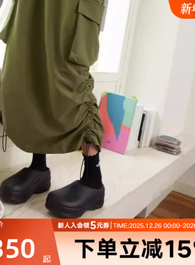 adidas阿迪达斯三叶草女adiFOM夏运动休闲鞋凉鞋拖鞋穆勒鞋IE4626