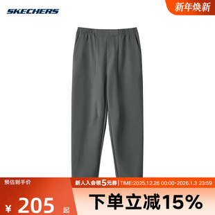 L424M030 Skechers斯凯奇冬季 宽松运动休闲裤 长裤 0091 男款