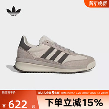 阿迪达斯2025三叶草春新款男女鞋SL 72经典运动鞋「T头鞋」JH5551