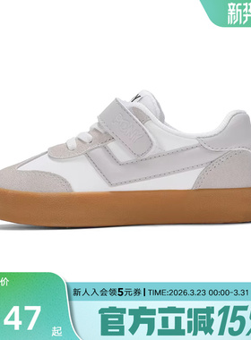 PONY波尼男女童鞋秋新款缓震轻便舒适休闲运动鞋241K1BR07LG