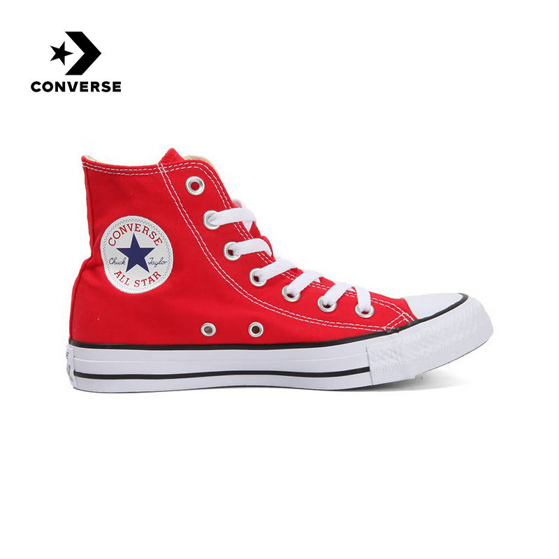 Converse匡威All Star男女经典美拉德高帮帆布鞋圣诞红色101013图片