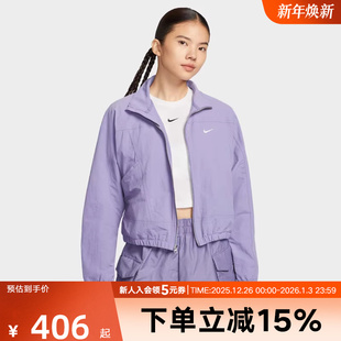 HJ1000 耐克NIKE新品 外套 短款 527 2025冬女梭织夹克运动休闲时尚