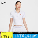 100 Nike耐克女子夏季 新款 网球训练透气露脐翻领运动POLO衫 HJ8993