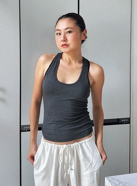 THELITT 精选柔软“有机竹纤维”两色超弹基础工字背心Tank top