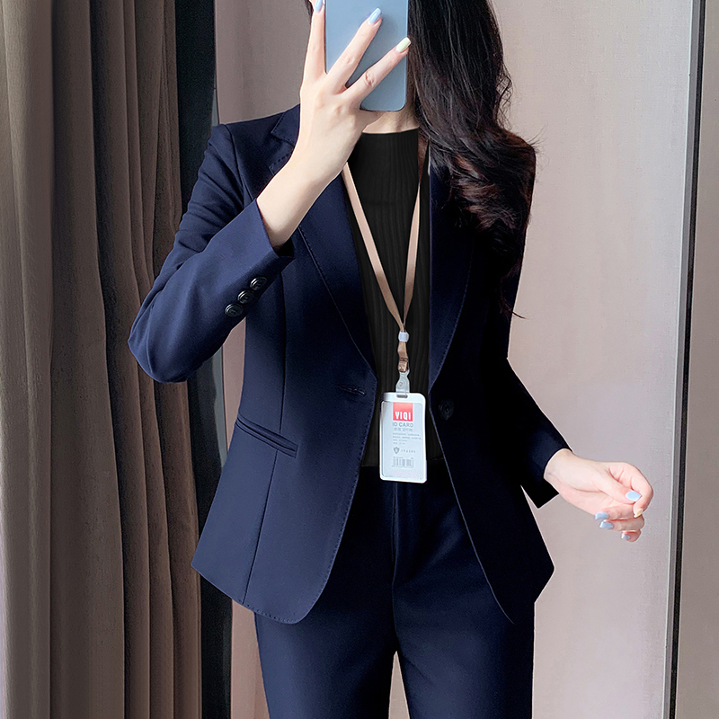 西装外套女2024新款正式场合职业套装正装西服酒店经理工作服高端