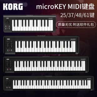 25键37键49键61键便携式 MIDI键盘 AIR KORG科音MICROKEY2