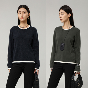 FANLE STUDIOS纯羊毛120S毛条媲美羊绒纱线针织保暖M1U风毛衣