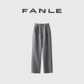 新型高密加厚舒适牛筋高腰阔腿休闲运动卫裤 断码 清仓不退换冬季 女