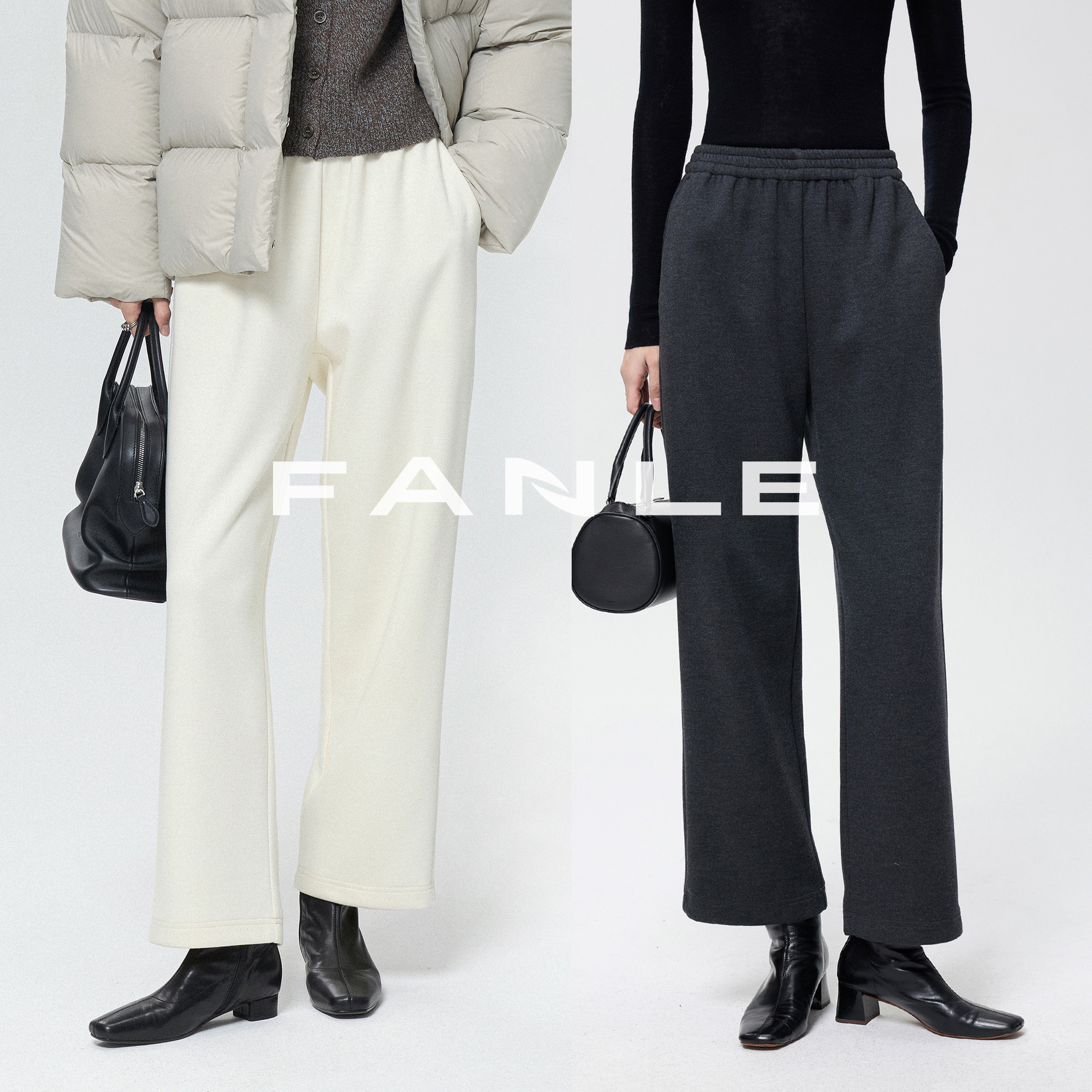 FANLESTUDIOS羊绒鹅绒双倍保暖