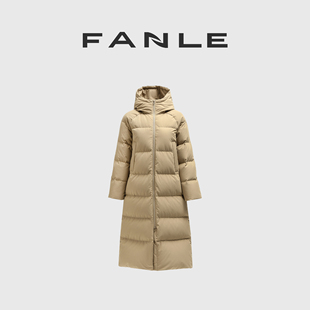 断码清仓不退换进口稀缺霍尔多巴吉95白鹅绒连帽长款