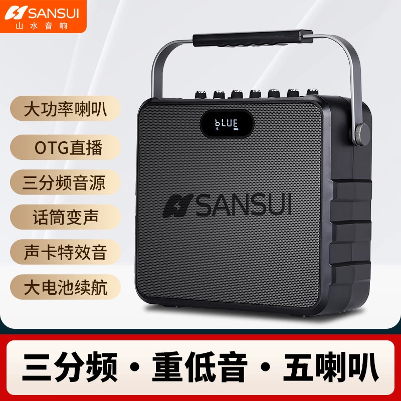 山水便携式广场舞音响K歌乐器
