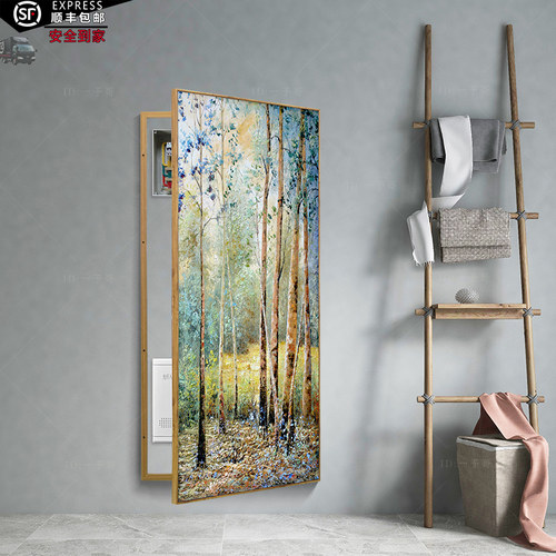 陈一予消防栓弱电箱装饰