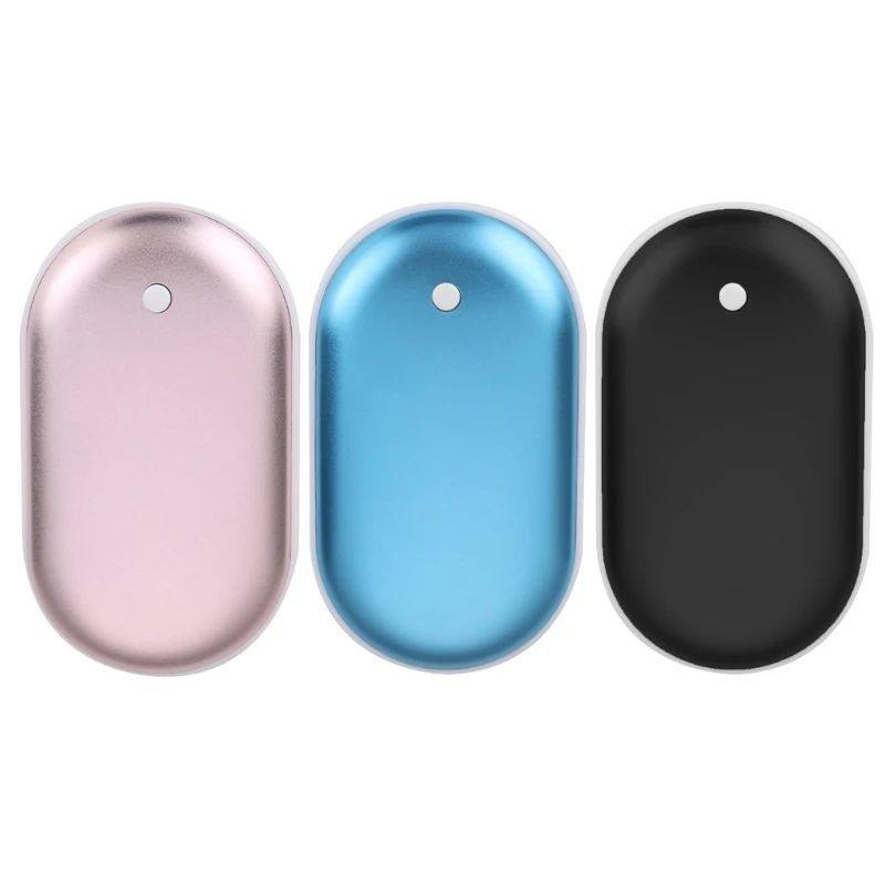 Mini Hand Warmer Winter Portable USB Rechargeable Pocket Han