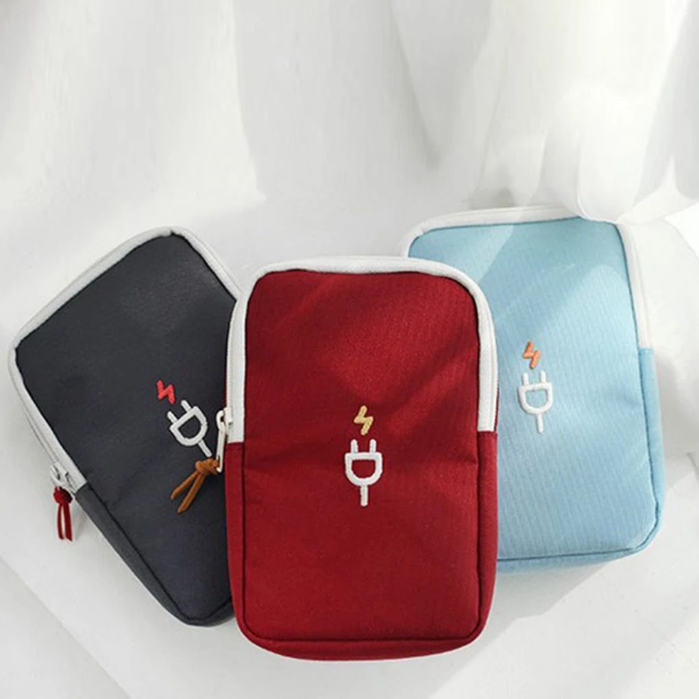 Travel Gadget Organizer Bag Portable digital cable bag Elect
